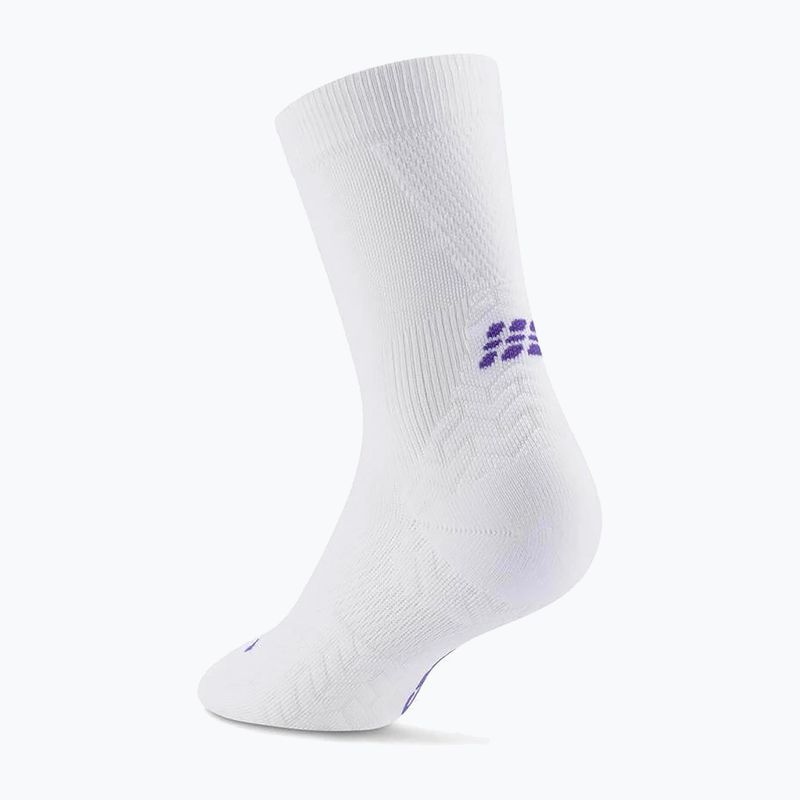 Мъжки компресионни чорапи CEP Ultralight Mid Cut 4.0 white 3