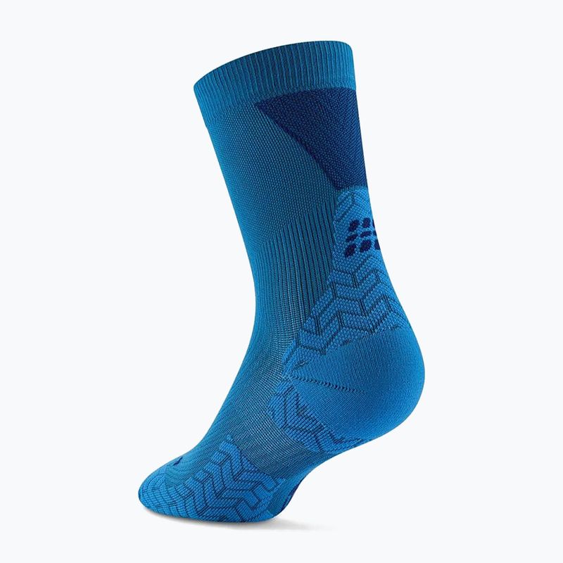Мъжки компресионни чорапи CEP Ultralight Mid Cut 4.0 blue/dark blue 3