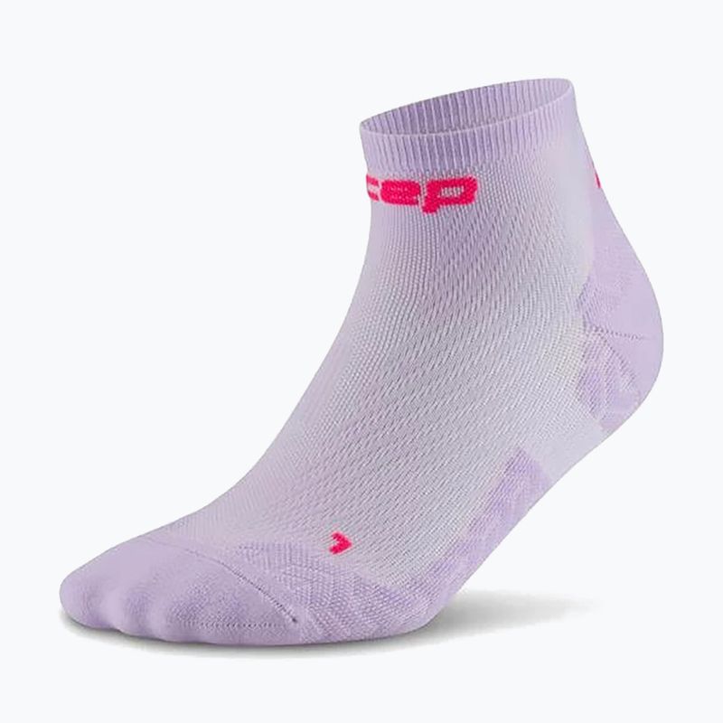 Мъжки компресионни чорапи CEP Ultralight Low Cut 4.0 lilac 2