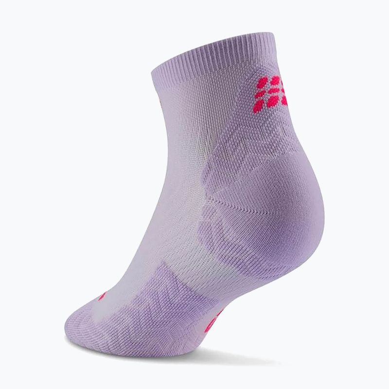 Мъжки компресионни чорапи CEP Ultralight Low Cut 4.0 lilac 3