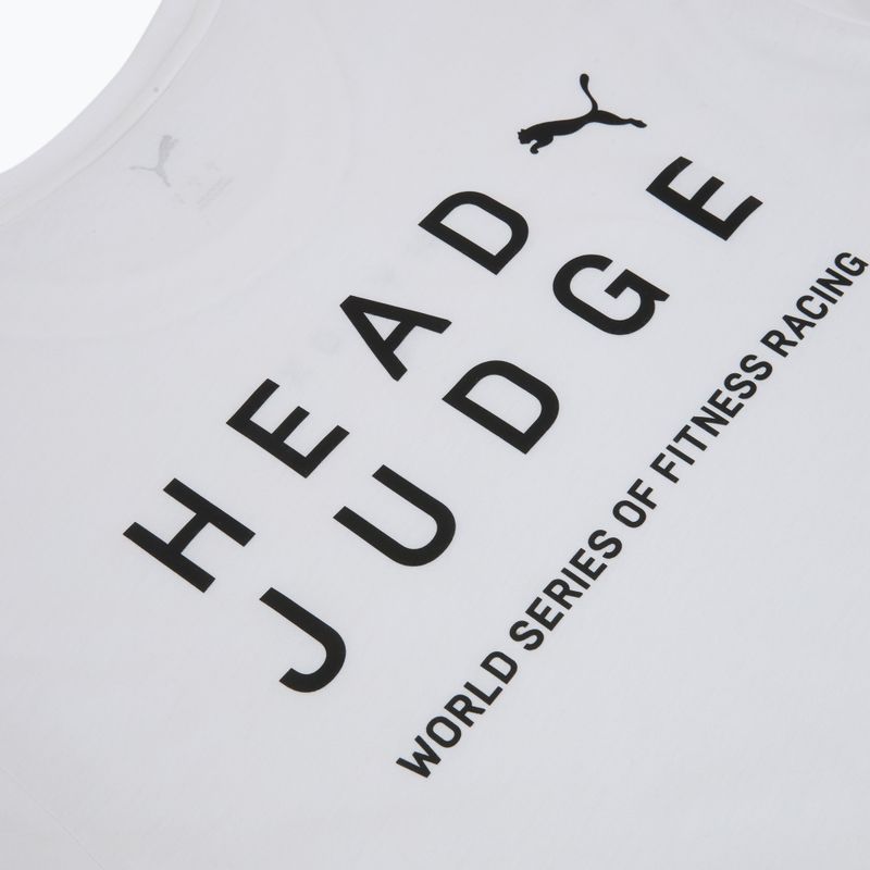 Мъжка тениска за тренировка PUMA Hyrox Head Judge white 4