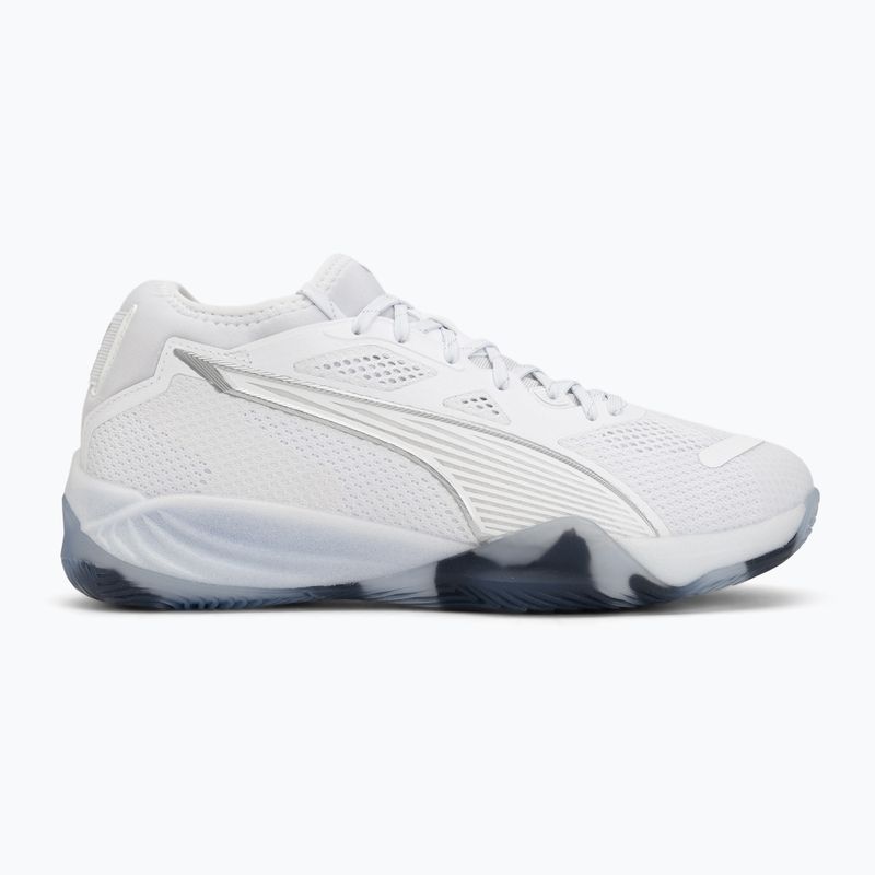 Обувки за хандбал PUMA Eliminate NITRO SQD 4 puma white/baltic sea blue/fresh water 2
