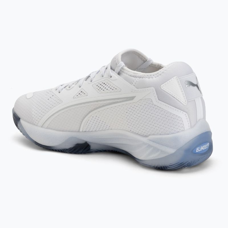 Обувки за хандбал PUMA Eliminate NITRO SQD 4 puma white/baltic sea blue/fresh water 3