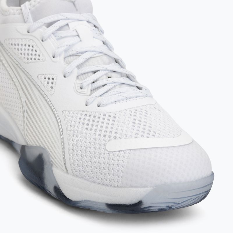 Обувки за хандбал PUMA Eliminate NITRO SQD 4 puma white/baltic sea blue/fresh water 7