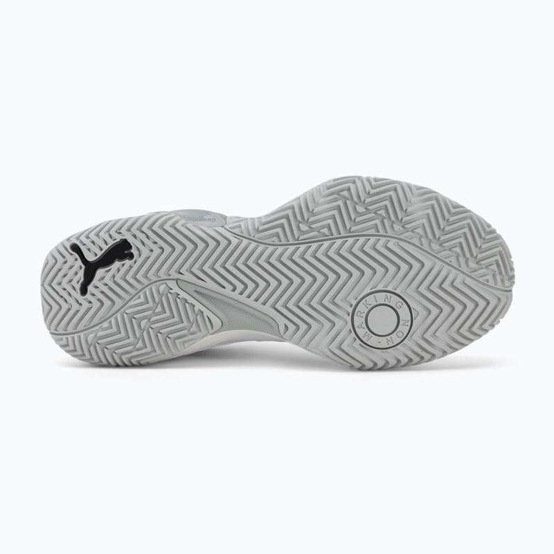 Мъжки обувки за хандбал PUMA Solarstrike 4 puma white/puma black/silver 4
