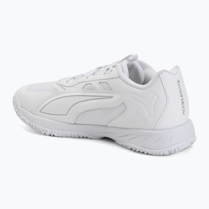 Обувки за хандбал PUMA Accelerate Pro 4 puma white/puma silver 3