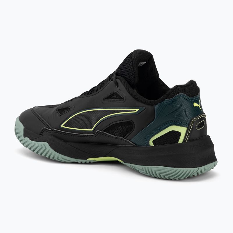 Мъжки обувки за хандбал PUMA Solarstrike 4 puma black/green terrain/fizzy light 3