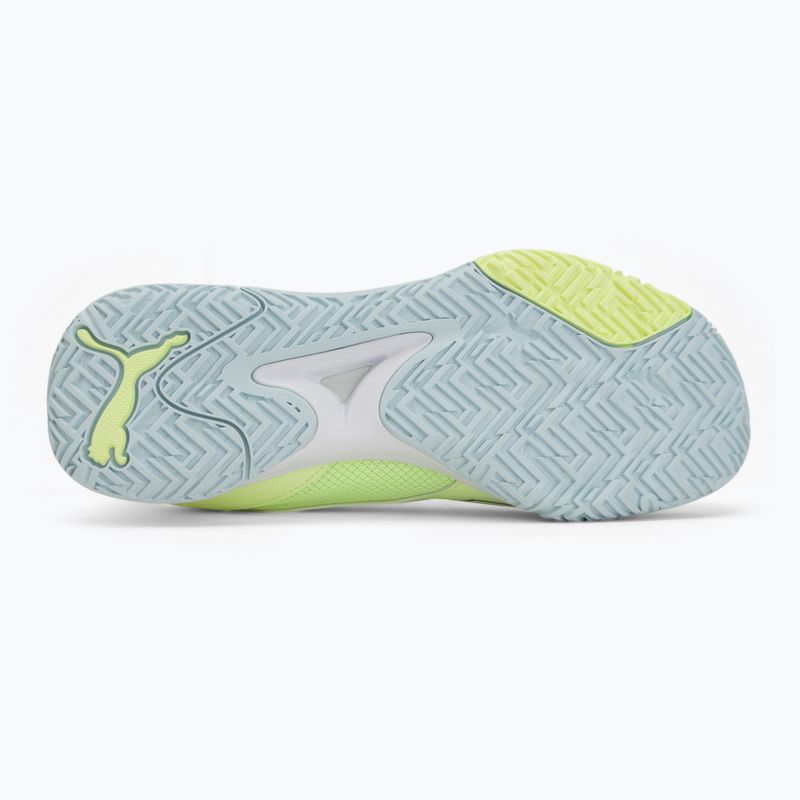 Обувки за хандбал PUMA Accelerate Pro 4 fizzy light/green terrain/light moss/puma white 4