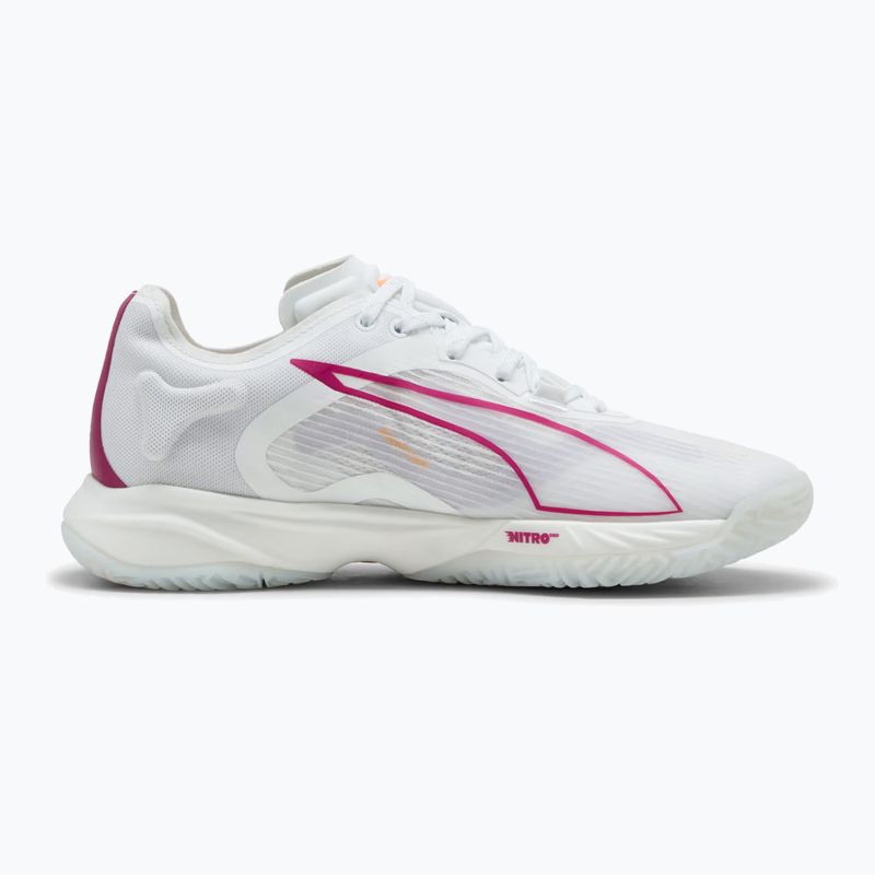 Дамски обувки PUMA Accelerate NITRO SQD 4 puma white/berry/lilaccrush/hautetropic/heatfire 9