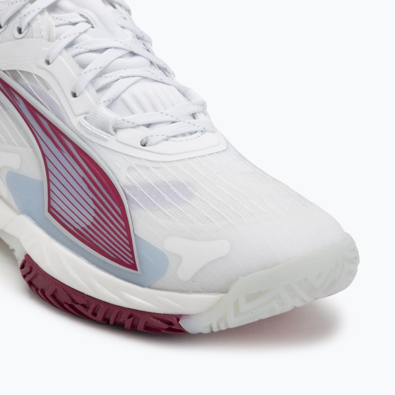 Дамски обувки PUMA Accelerate NITRO SQD 4 puma white/berry/lilaccrush/hautetropic/heatfire 7