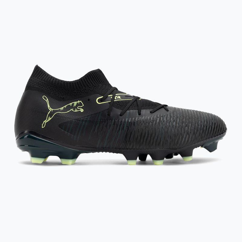 Мъжки футболни обувки PUMA Future 8 Match FG/AG puma black/fizzy light/green terrain 2