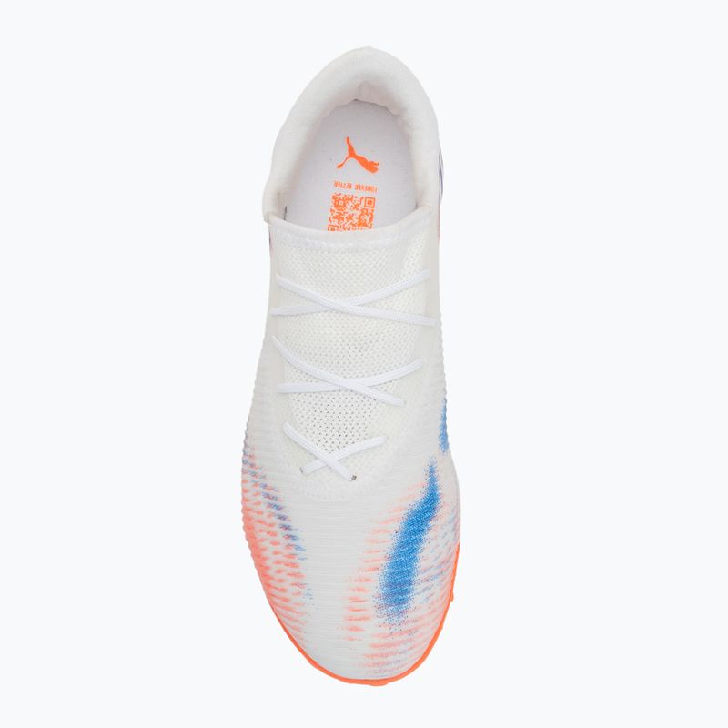 Дамски футболни обувки PUMA Future 8 Match Low TT puma white/puma black/glowing red 5