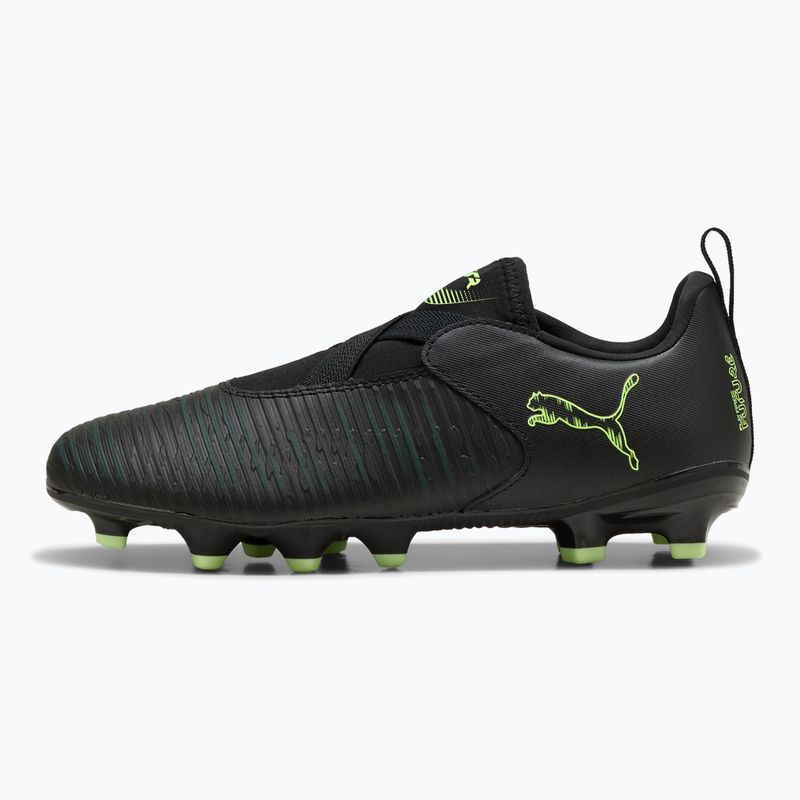 Детски футболни обувки PUMA Future 8 Match LL FG/AG Jr puma black/fizzy light/green terrain 9