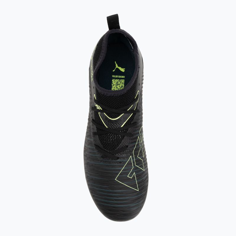 Детски футболни обувки PUMA Future 8 Match FG/AG Jr puma black/puma white/glowing red 5