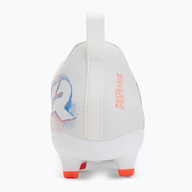 Детски футболни обувки PUMA Future 8 Play FG/AG Jr puma white/puma black/glowing red 6