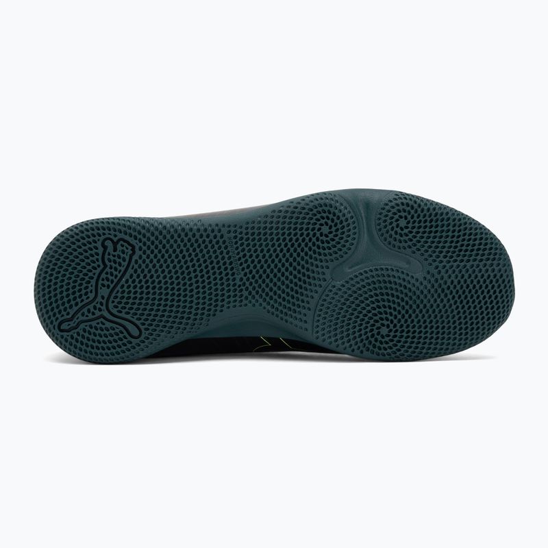 Детски футболни обувки PUMA Future 8 Play It Jr puma black/fizzy light/green terrain 4