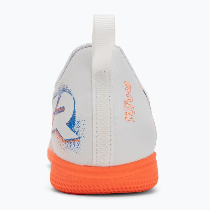 Детски футболни обувки PUMA Future 8 Play It Jr puma white/puma black/glowing red 6