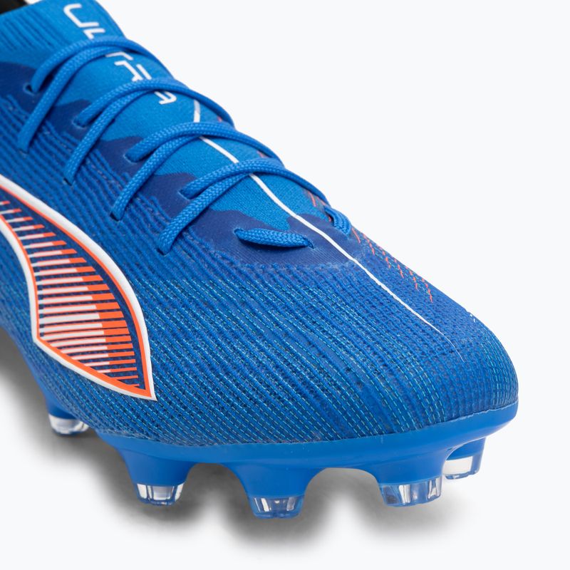 PUMA Ultra 6 Pro FG/AG мъжки футболни обувки ултра синьо/пума бяло/светло червено 7