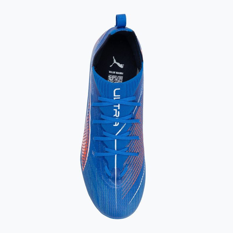 Детски футболни обувки PUMA Ultra 6 Pro FG/AG Jr ултра синьо/пума бяло/бляскаво червено 5