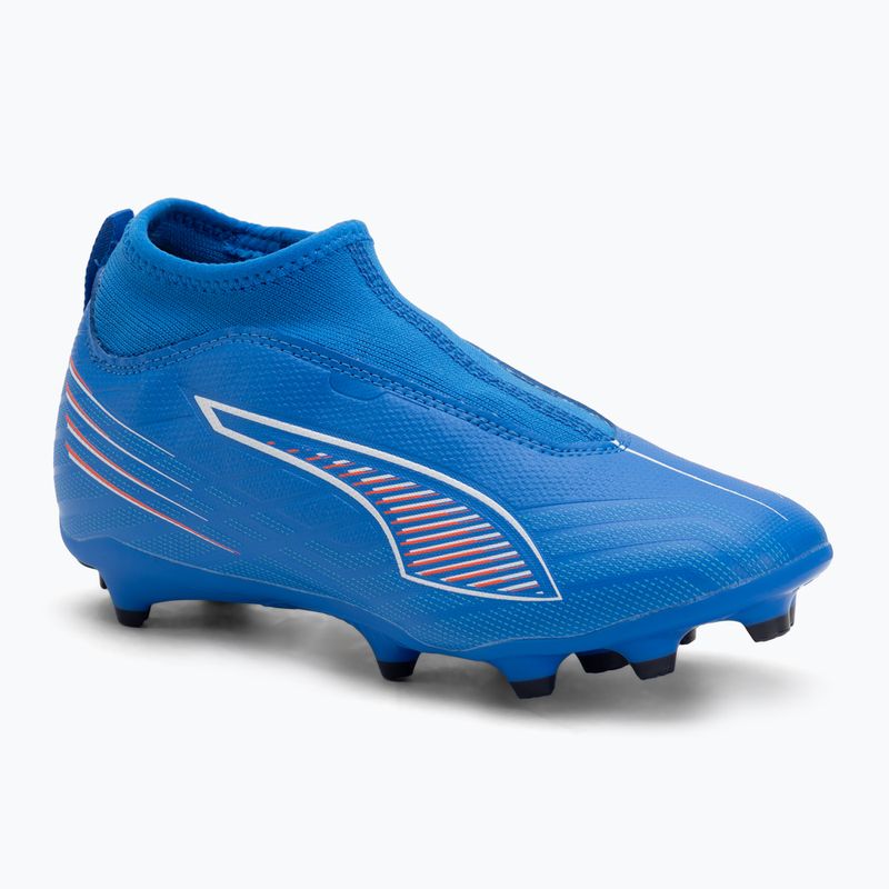 Детски футболни обувки PUMA Ultra 6 Match+ LL FG/AG Jr ултра синьо/пума бяло/бляскаво червено