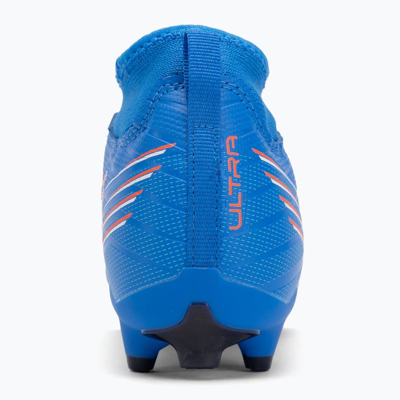Детски футболни обувки PUMA Ultra 6 Match+ LL FG/AG Jr ултра синьо/пума бяло/бляскаво червено 6