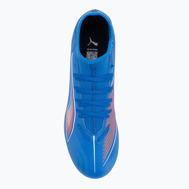 Мъжки футболни обувки PUMA Ultra 6 Play+ FG/AG ultra blue/puma white/glowing red 5