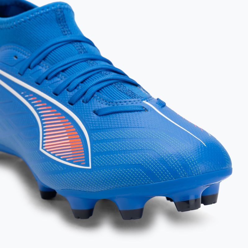 Мъжки футболни обувки PUMA Ultra 6 Play+ FG/AG ultra blue/puma white/glowing red 7