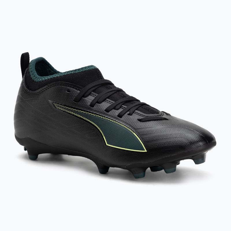 PUMA Ultra 6 Match FG/AG Jr детски футболни обувки puma black/fizzy light/green terrain
