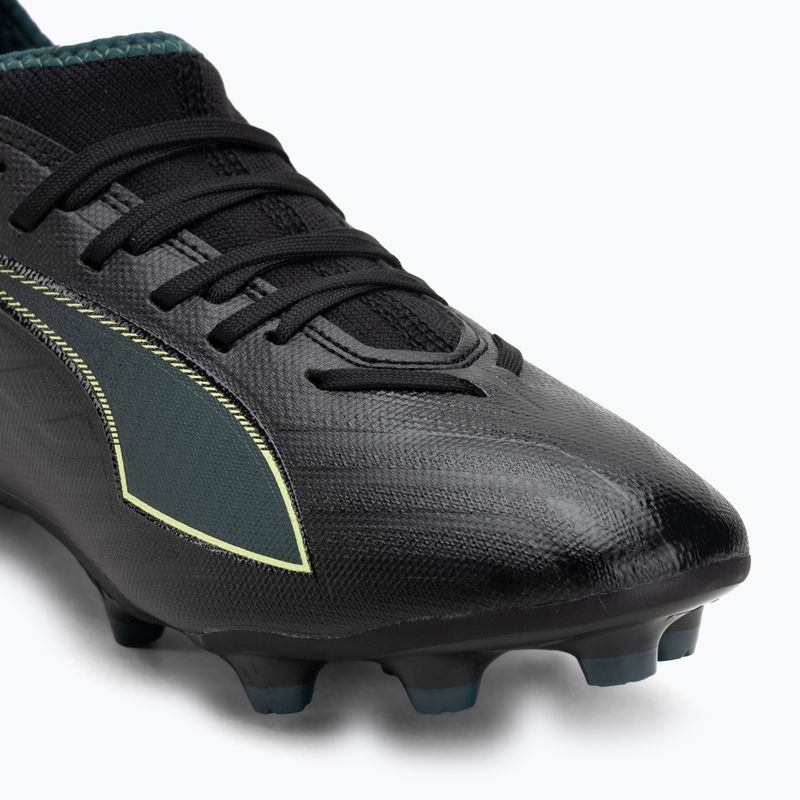 PUMA Ultra 6 Match FG/AG Jr детски футболни обувки puma black/fizzy light/green terrain 7