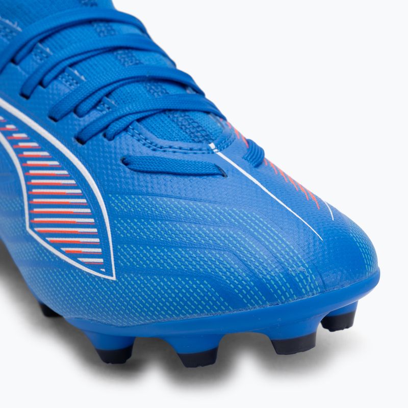 Детски футболни обувки PUMA Ultra 6 Match FG/AG Jr ultra blue/puma white/glowing red 7