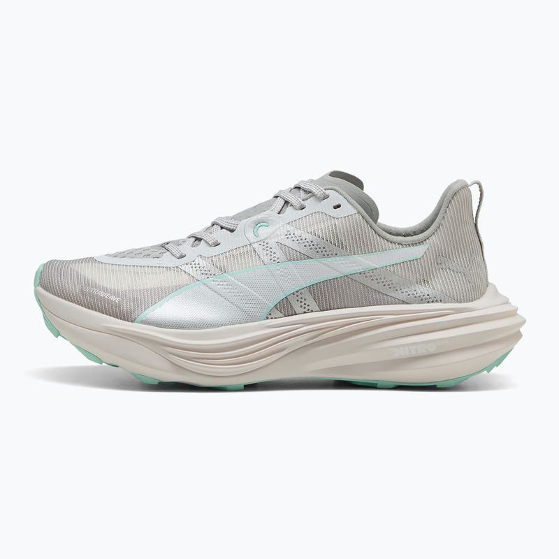 PUMA Deviate Nitro Elite Trail дамски обувки за бягане feather grey / mint melt