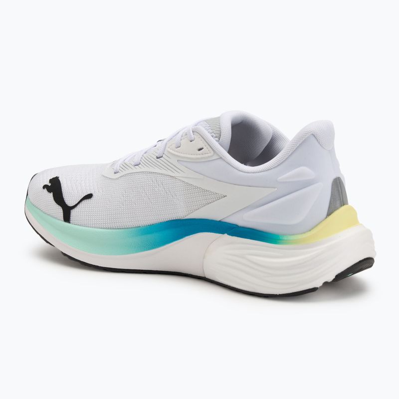 Мъжки маратонки за бягане PUMA Electrify Nitro 4 puma white/mint melt/speed blue 3