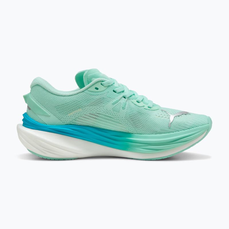 Дамски маратонки за бягане PUMA Deviate Nitro 3 mint melt/speed blue 2