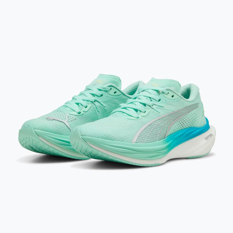 Дамски обувки за бягане PUMA Deviate Nitro 3 mint melt/speed blue 11
