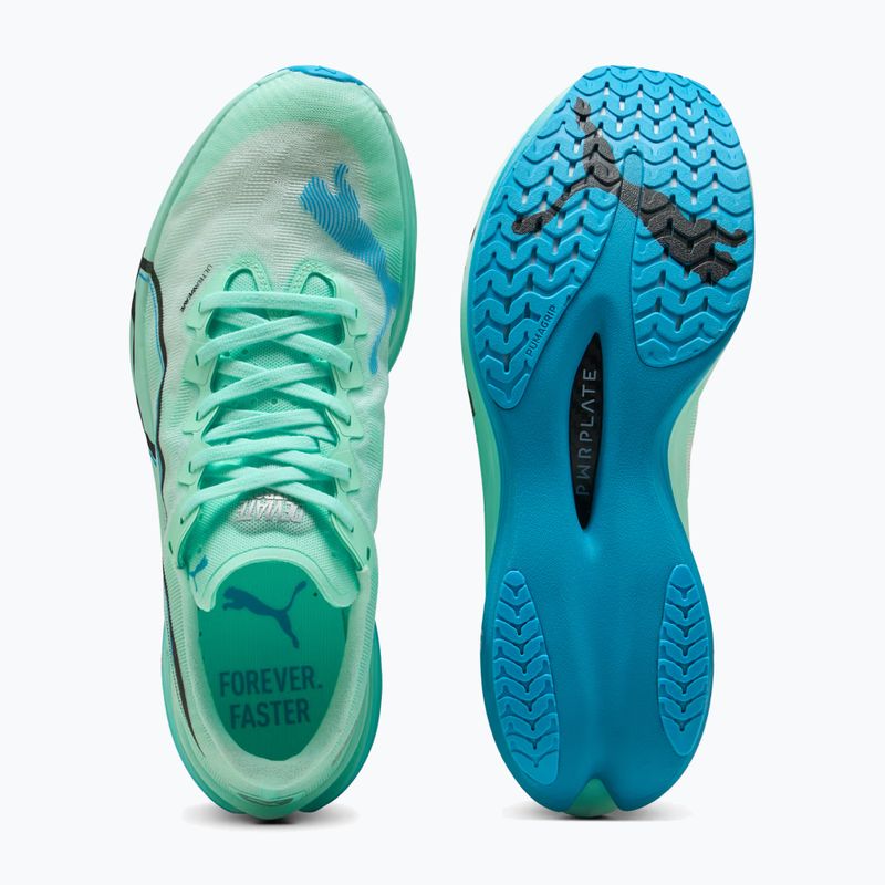 Мъжки маратонки за бягане PUMA Deviate Nitro Elite 3 mint melt/speed blue 12