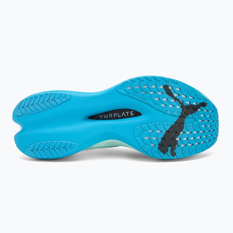 Мъжки маратонки за бягане PUMA Deviate Nitro Elite 3 mint melt/speed blue 4