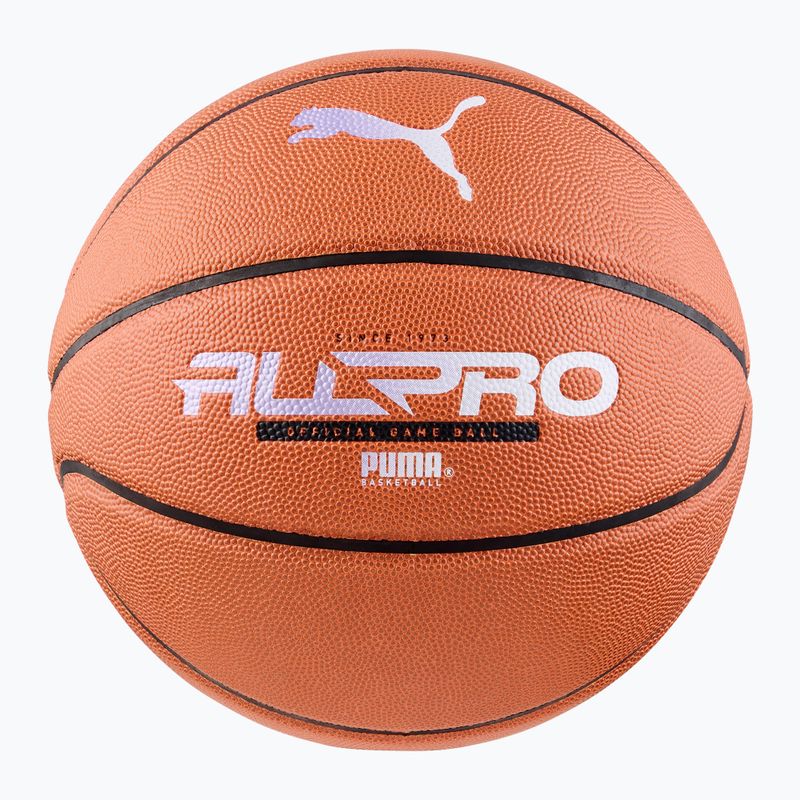 PUMA teamJAWS All Pro Баскетболна кожа кафяво/черно PUMA размер 7