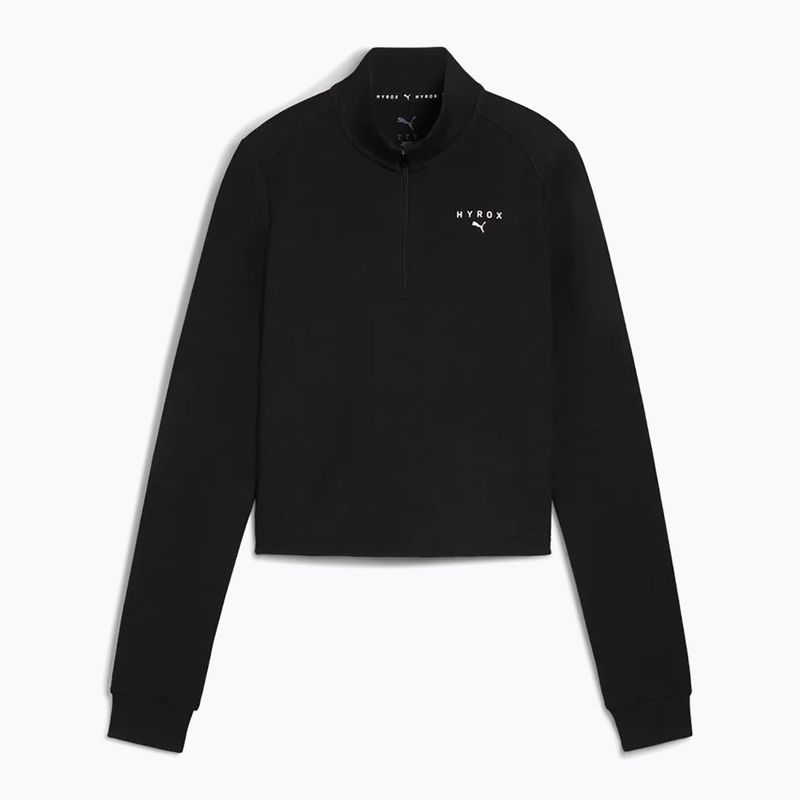 Дамски суитшърт Puma Hyrox Cloudspun 1/4 Zip puma black 5