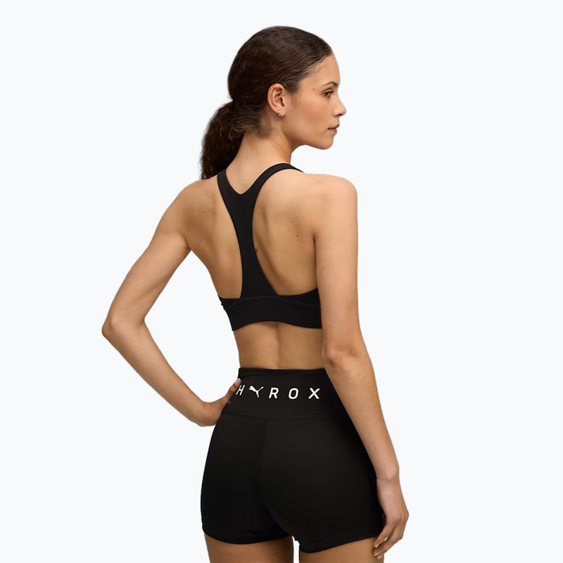 Спортен сутиен PUMA x HYROX Shapeluxe High Neck черен 3