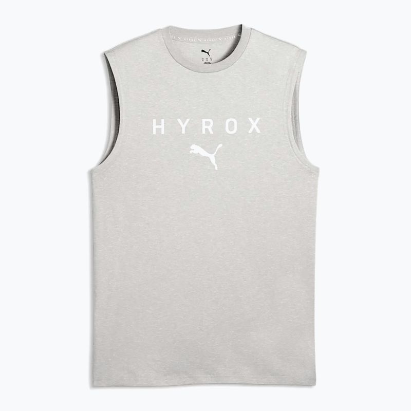 Мъжки тренировъчен потник PUMA x HYROX Cutoff Tank сив 4