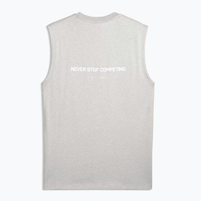 Мъжки тренировъчен потник PUMA x HYROX Cutoff Tank сив 5