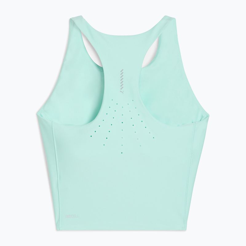 Горнище за бягане за жени PUMA Raceday Ultraform Crop mint melt 2