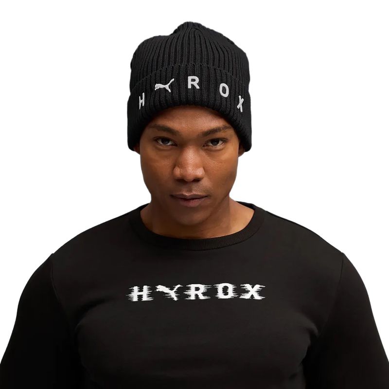 Зимна шапка Puma Hyrox Mid Crown Beanie black 4
