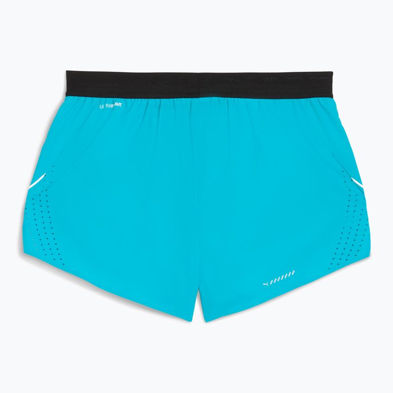 Мъжки къси панталони за бягане PUMA Raceday Ultrawave 3“ Split speed blue 2