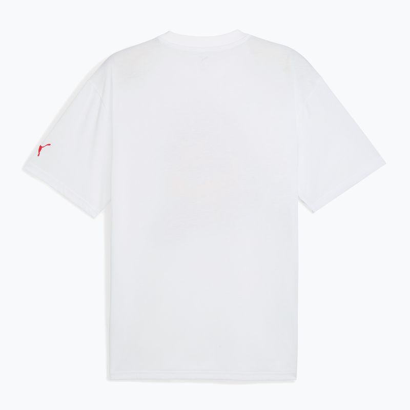 Мъжка баскетболна тениска PUMA Hoopaverse Tee 3 puma white 2