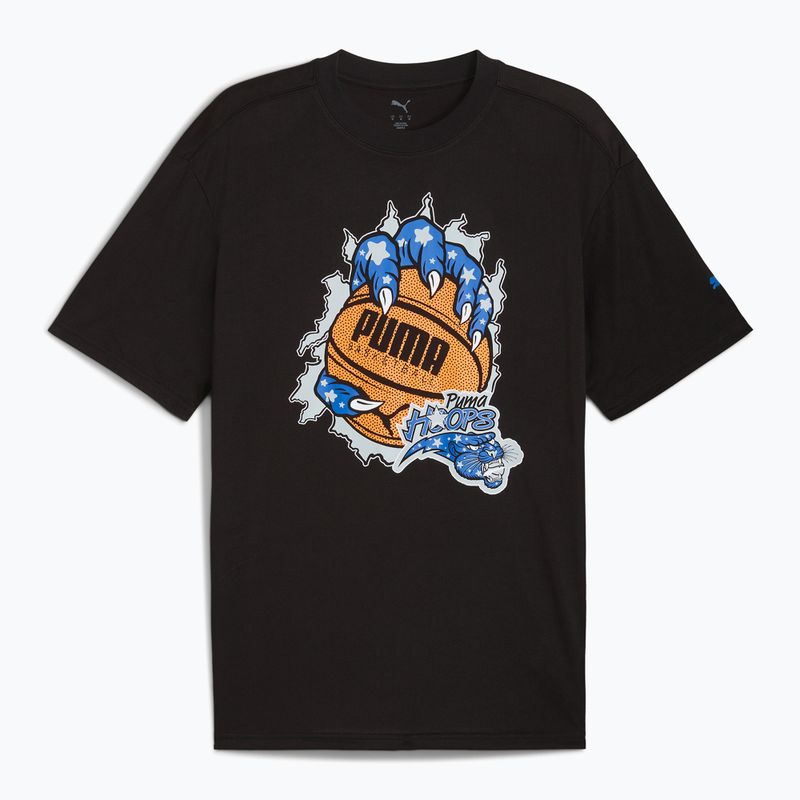 Мъжка баскетболна тениска PUMA Hoopaverse Tee 3 puma black