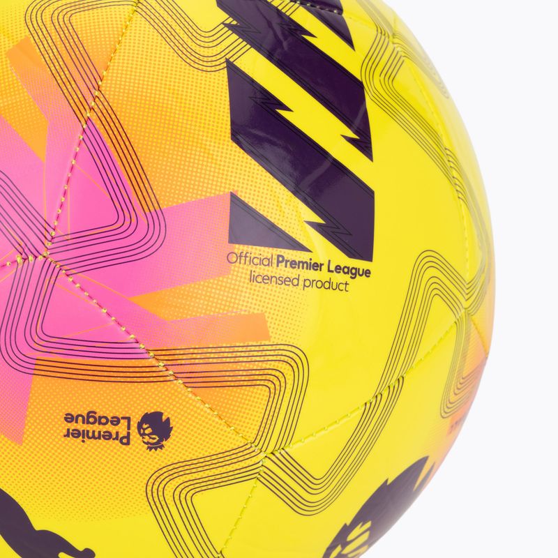 PUMA Orbita Cup PL Lights fluo yellow/multicolor размер 4 футбол 3