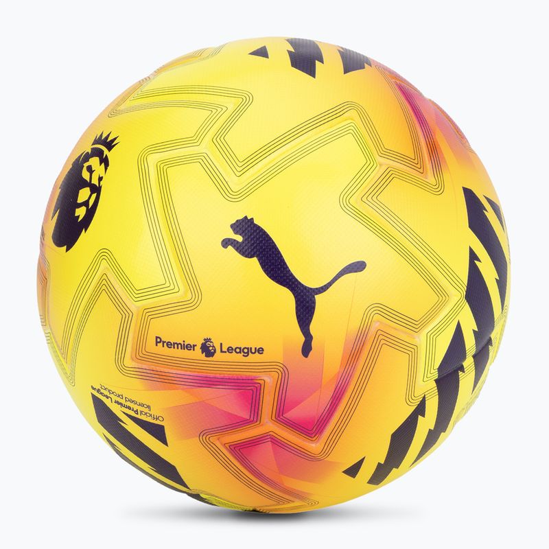 PUMA Orbita Pro PL Lights FIFA Quality fluo yellow/multicolor футболен размер 5