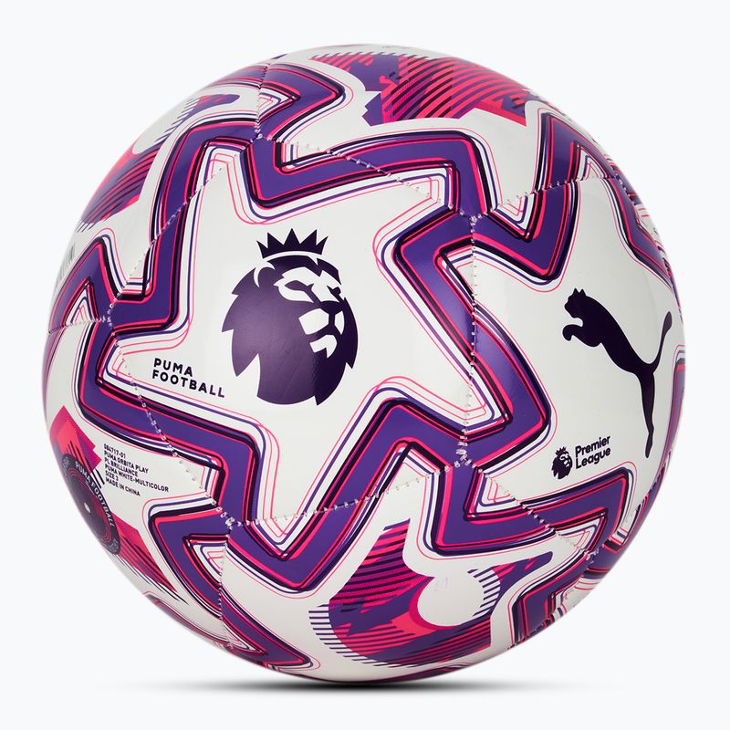 PUMA Orbita Play PL Brilliance футболна пума бяла/мултиколор размер 3 2