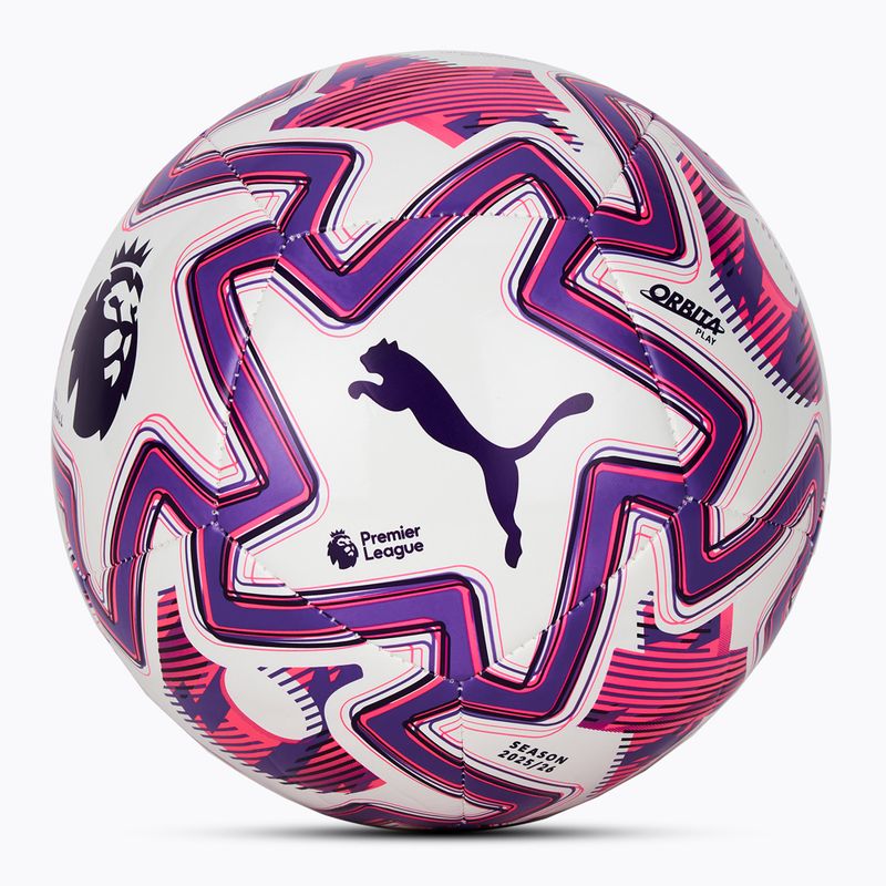PUMA Orbita Play PL Brilliance футболна пума бяла/мултиколор размер 5